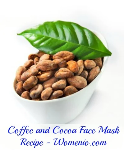 Coffee cocoa facial mask
