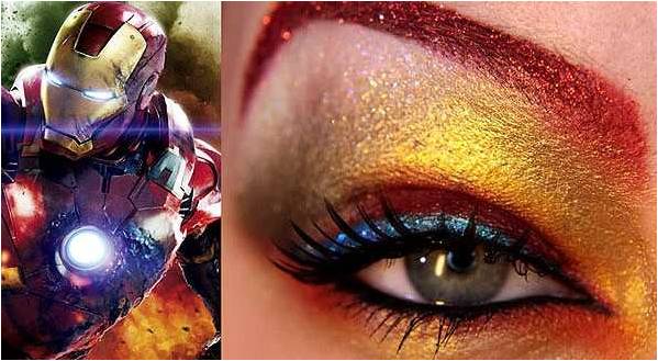 Yeshadow inspired by iron man from avengers