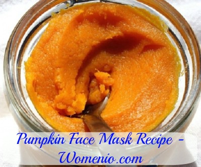 Pumpkin face mask recipe