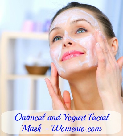 Yogurt outmeal facial mask recipe