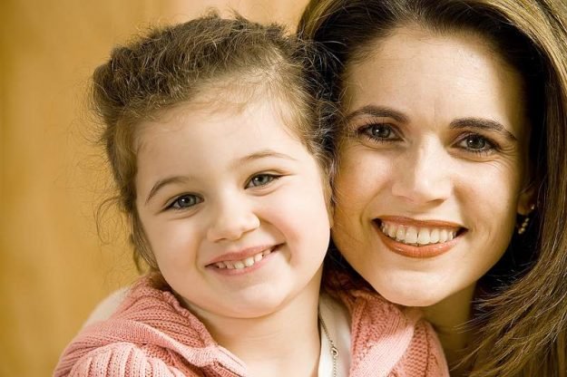 mother and daughter