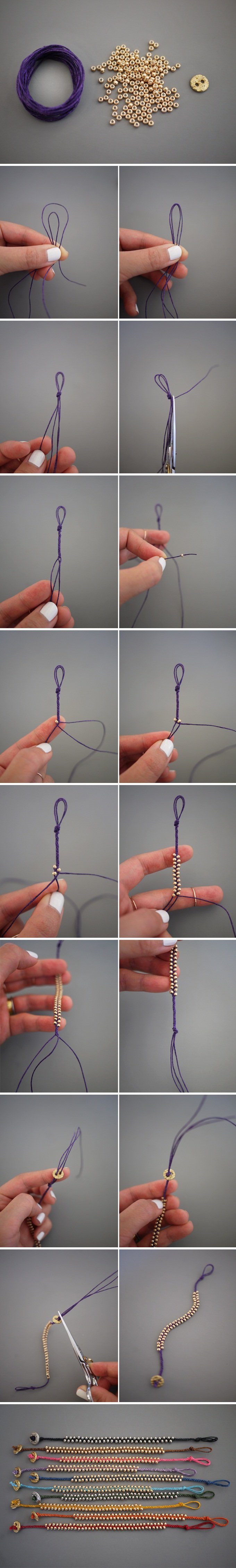 Unique DIY Bracelet Idea With Step by Step Tutorial (Picture) Women's