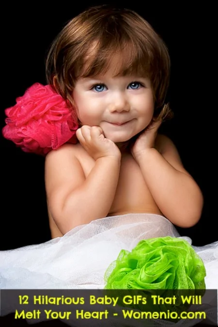 excited little girl