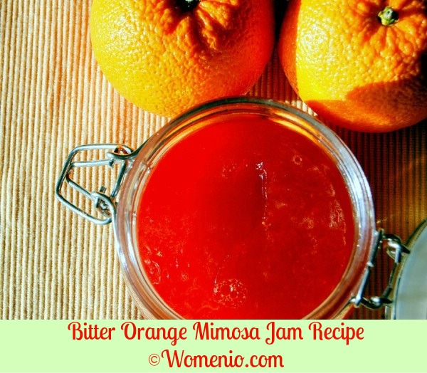 Orange jam finished
