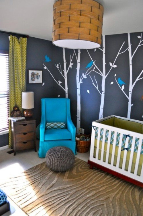 Vintage baby nursery