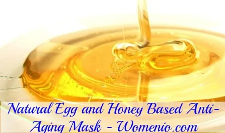 Egg honey revitalizing facial mask