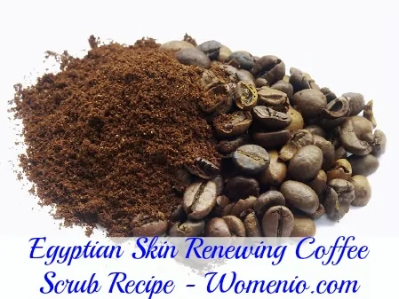 Egyptian coffee scrub recipe