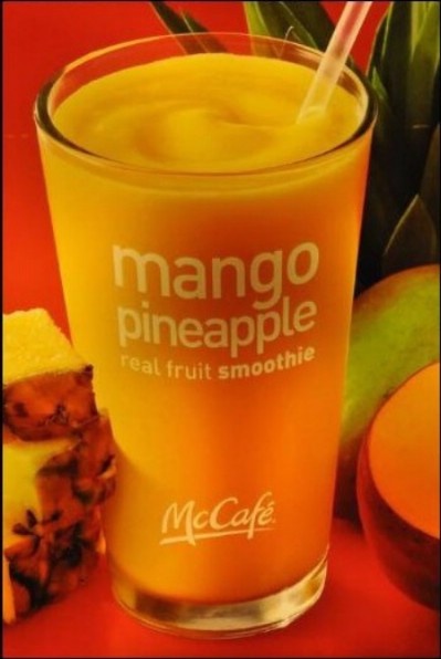 Pineapple mango smoothie