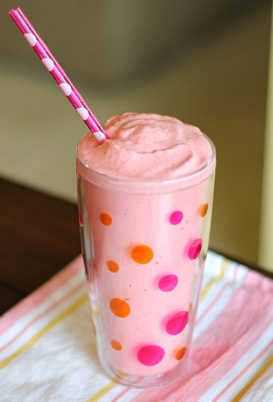 Strawberry lime smoothie