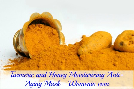 Turmeric and honey moisturizing recipe