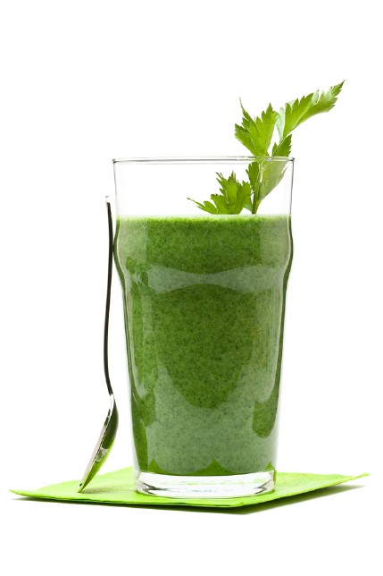 Green metabolism boosting smoothie