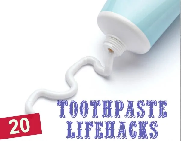 20 uncommon toothpaste uses