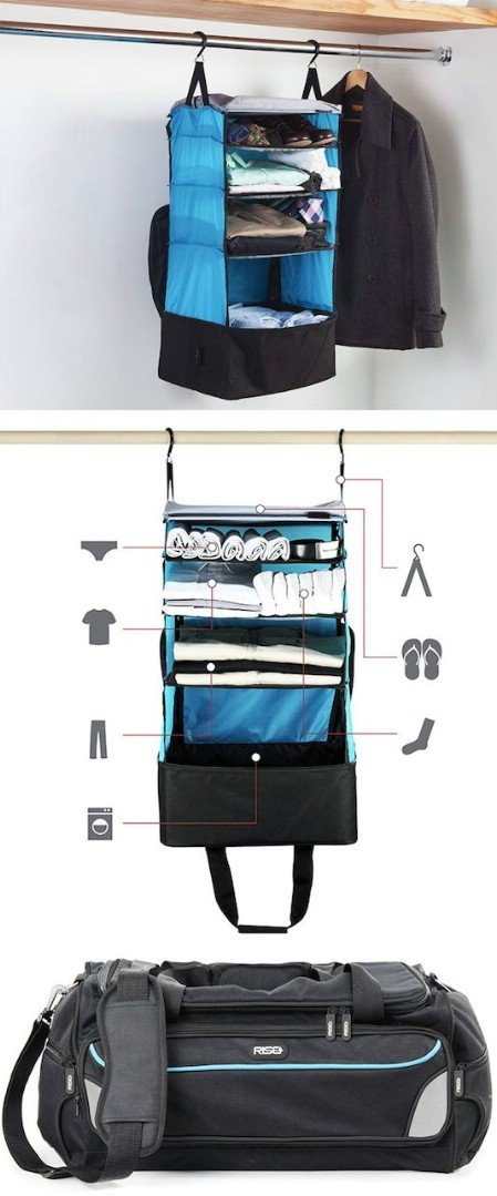 Packable Hanging Shelves