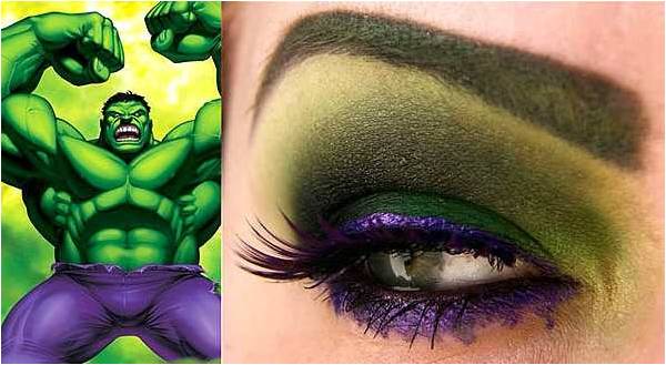 yeshadow inspired by Hulk from Avengers
