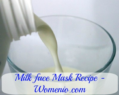 Milk face mask recipe