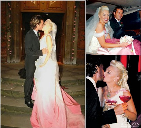Wedding dress from Gwen Stefanie's wedding