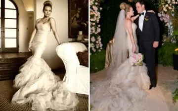 Hilary Duff wedding Dress