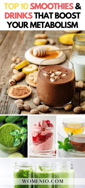 Top 10 smoothies and drinks that boost your metabolism