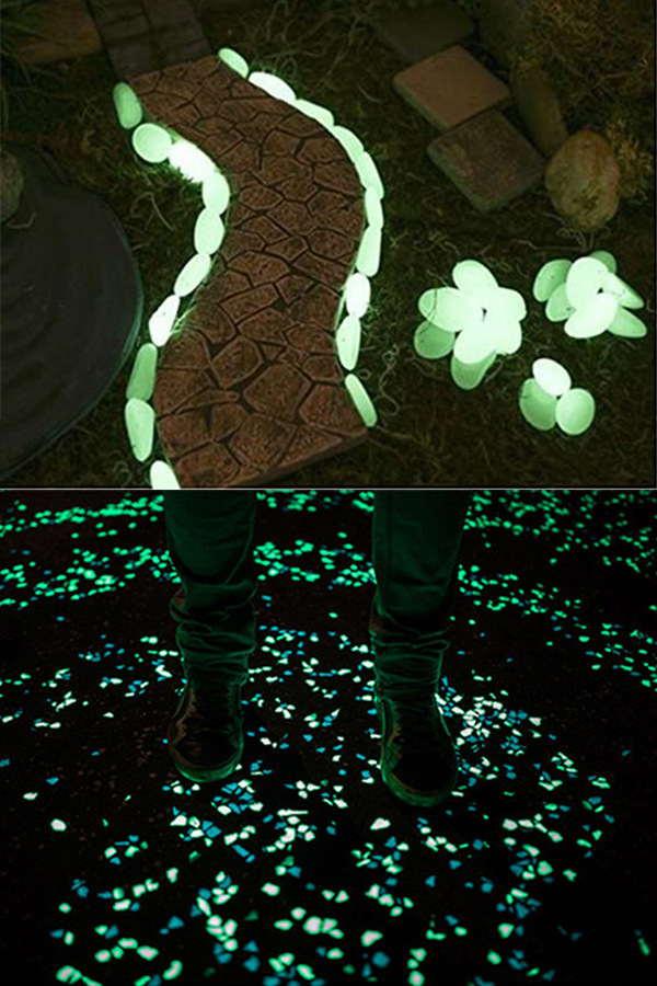 How To Make The Best Glow In The Dark Rocks &Amp; Pathways 3 Glow-in-the-dark-pebbles
