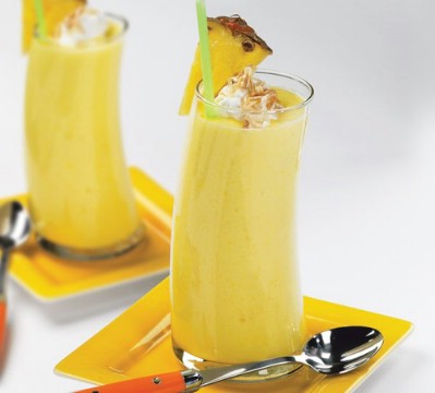 Banana peas smoothie