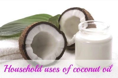 Household uses of coconut oil