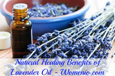 Natural healing with lavender oil