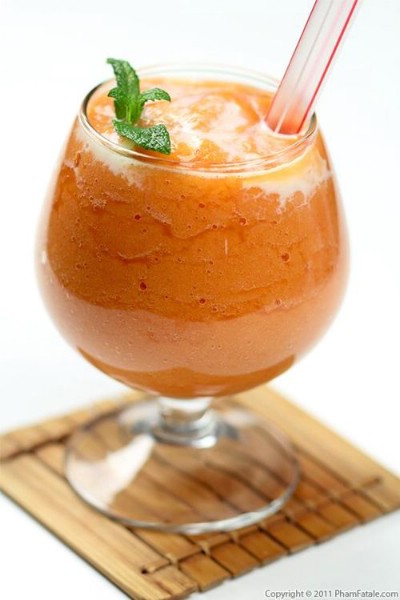 Papaya smoothie