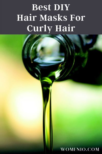 Curly hair mask