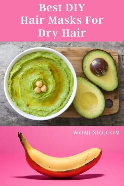 Avocado and Banana for dry hair