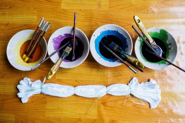 Tie dye color preparation