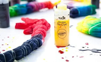 Tie dye coloring set