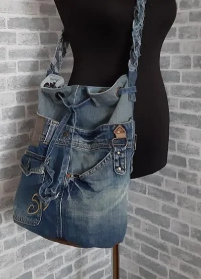 purse from jeans DIY