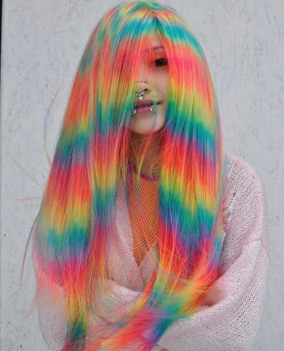 alternative holographic hair