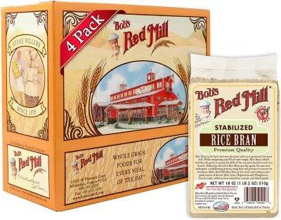 Bobs red mill stabilized rice bran