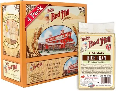 Bobs Red Mill stabilized rice bran