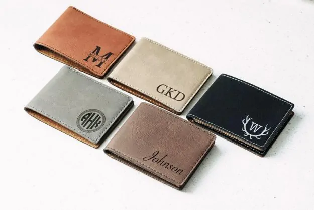 Personalized men's wallet