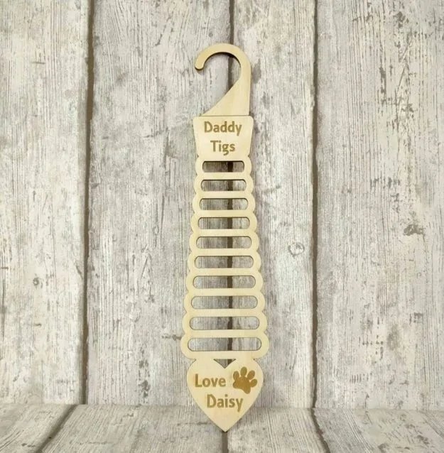 Tie holder gift for fathers