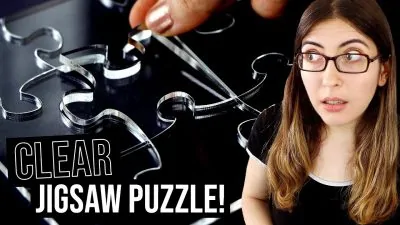 transparent jigsaw puzzle