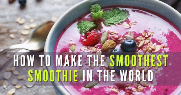 Here is how to make a smooth fruit smoothie