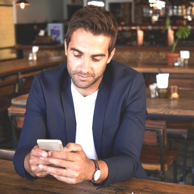 Is he bored texting me?