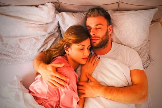 Why do i sleep better with my boyfriend