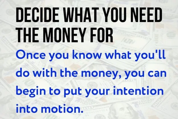 How to manifest money (step 3)