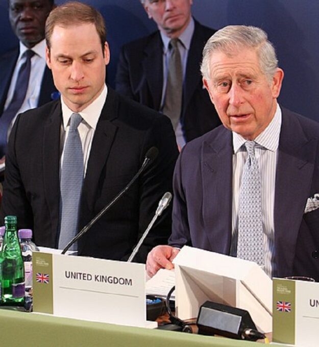 Prince william and prince charles