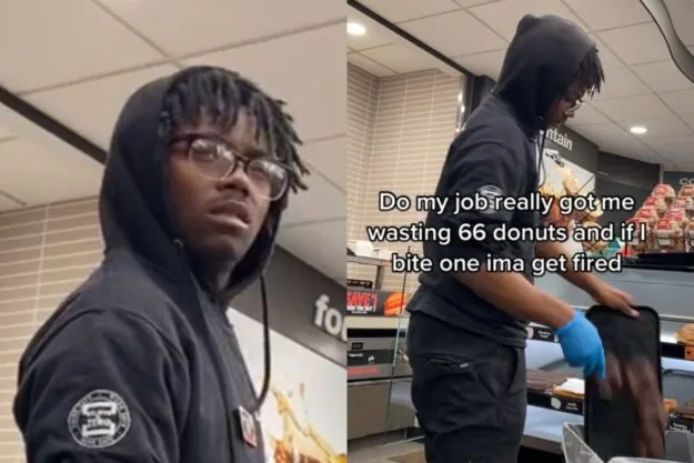 Gas station worker forced to waste 66 treats or risk getting fired