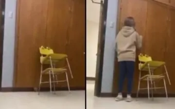 Middle School Teacher Locks Screaming Kid in Closet & Forbids His Classmates to Help Him