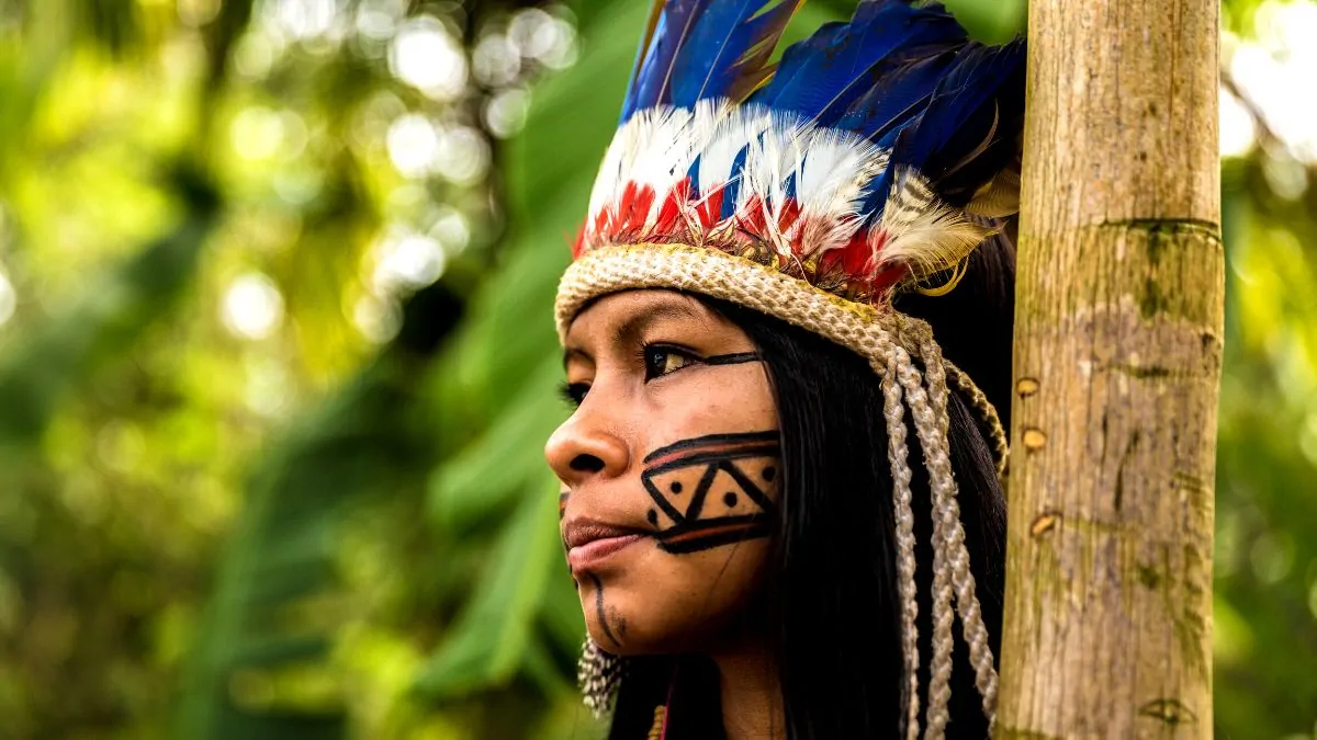 Indigenous american woman