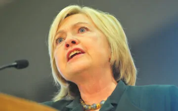 Democratic presidential candidate Hillary Clinton speaks at an election campaign event in Orlando, Florida December 2, 2015. Photo Credit: Marty Jean-Louis